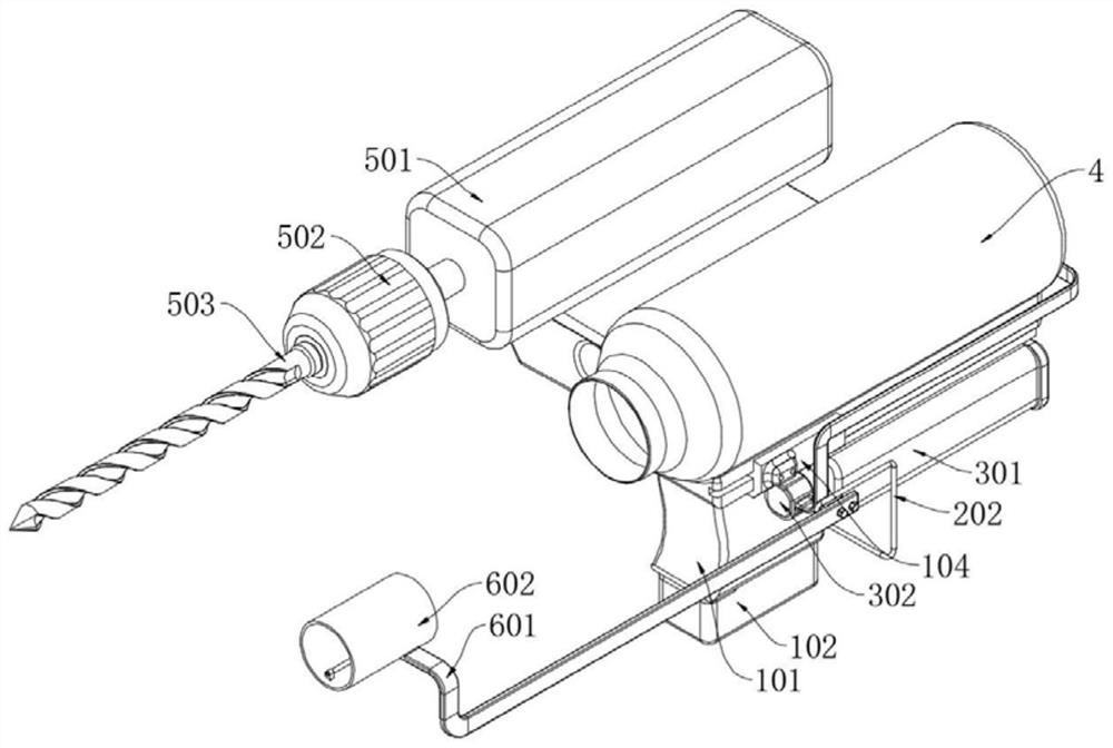 Novel drilling device for ultrasonic orthopedics department