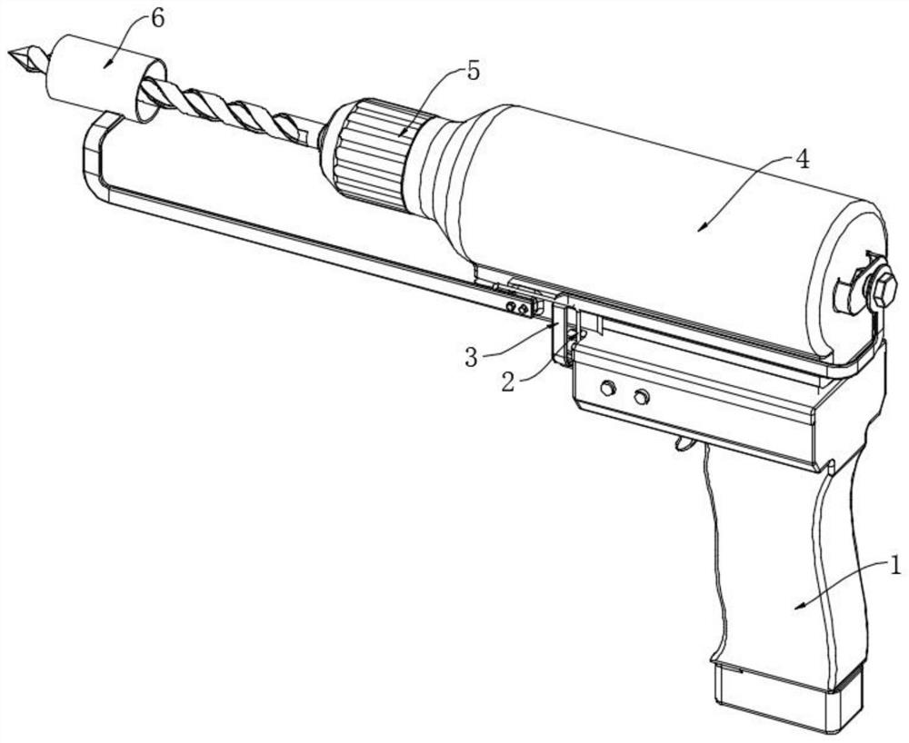 Novel drilling device for ultrasonic orthopedics department