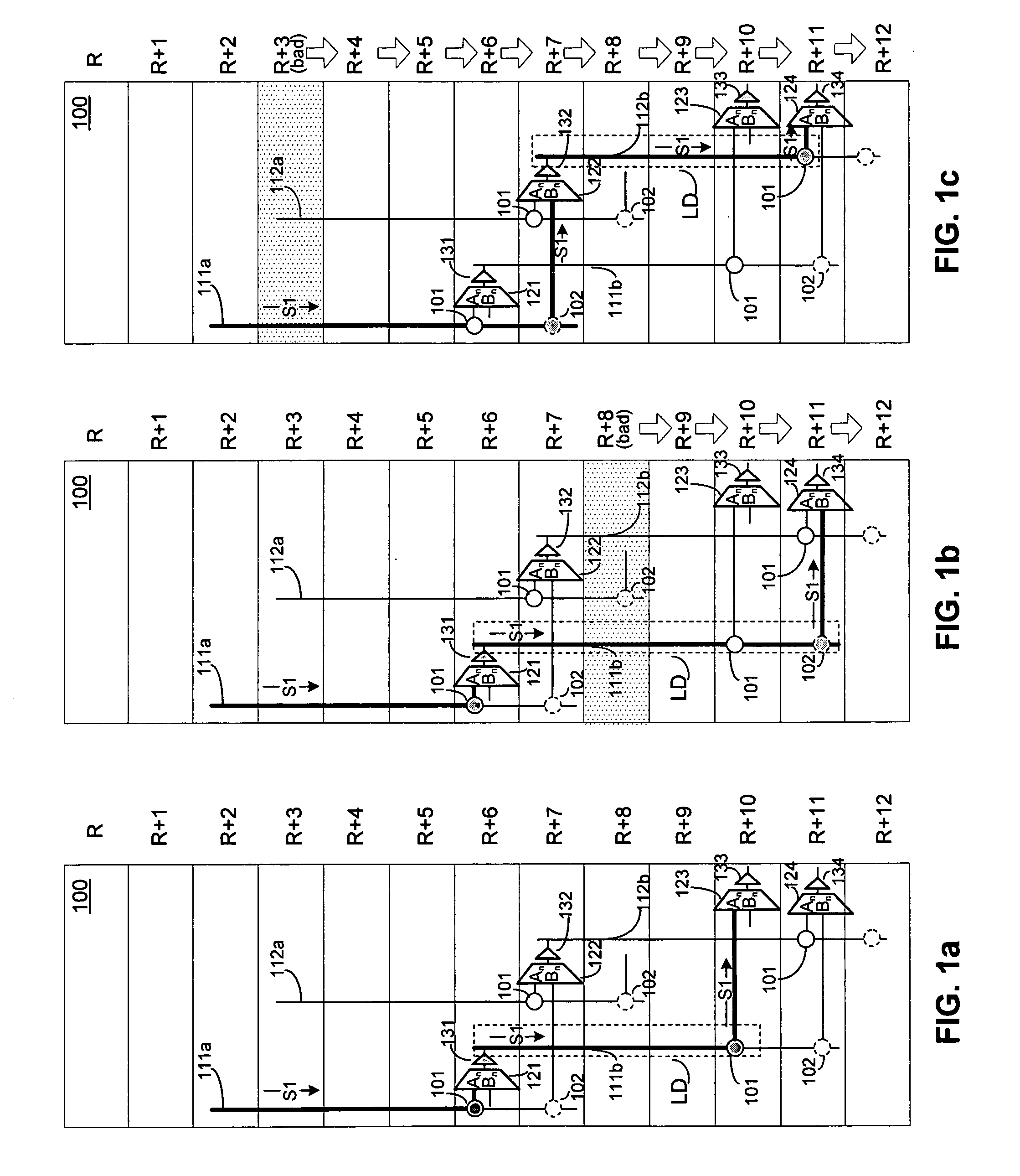 Redundancy structures and methods in a programmable logic device