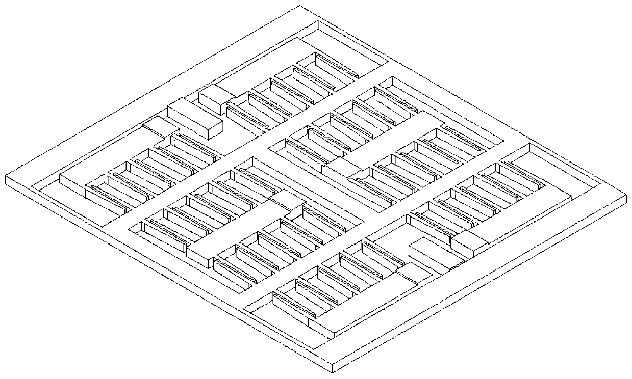 Comb tooth capacitive micro-electromechanical accelerometer structure