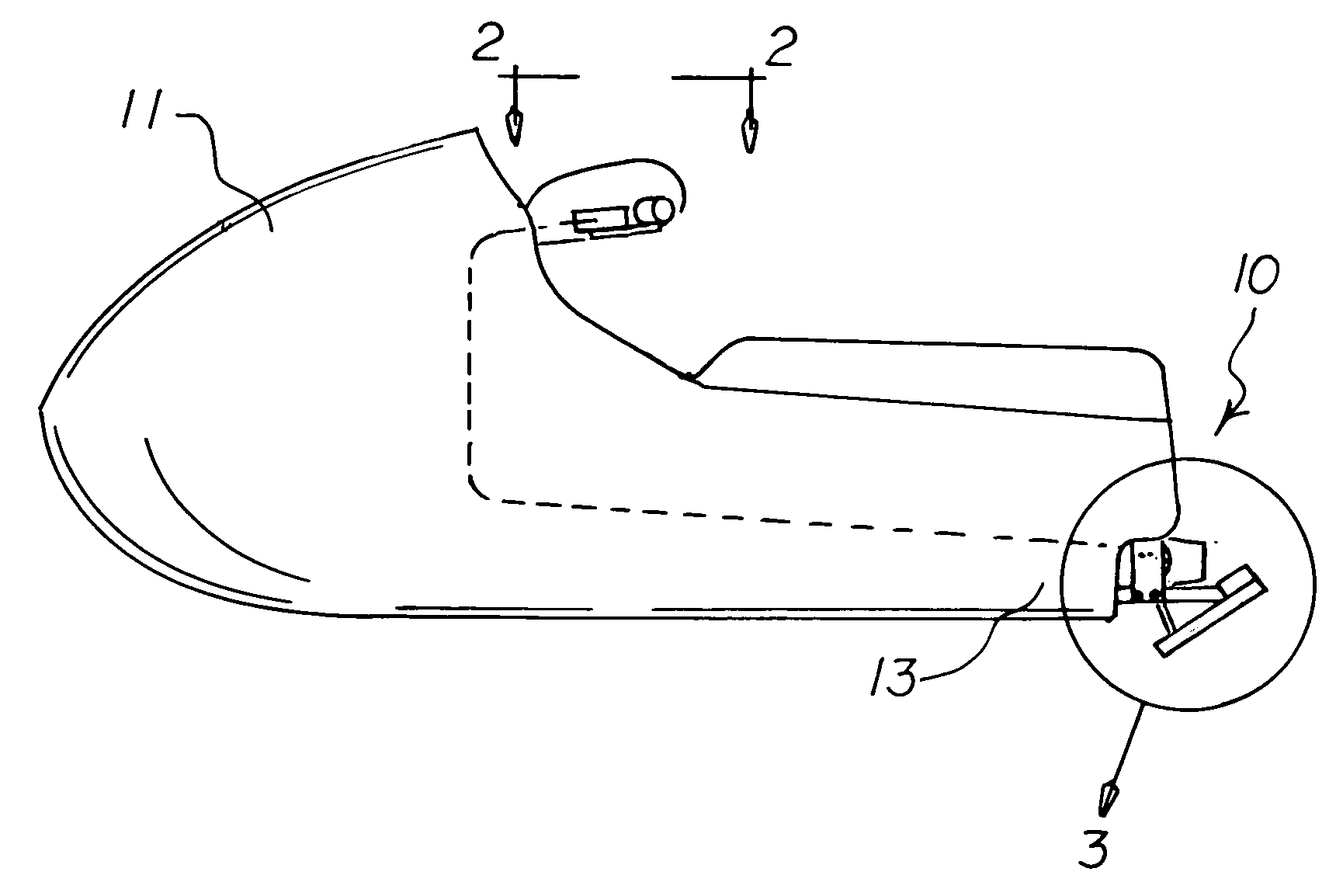 Personal water craft brake apparatus