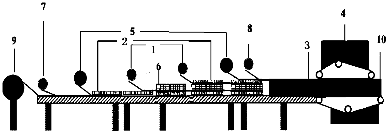 A paper honeycomb composite panel with expandable strong bonding and high sound absorption and its manufacturing method