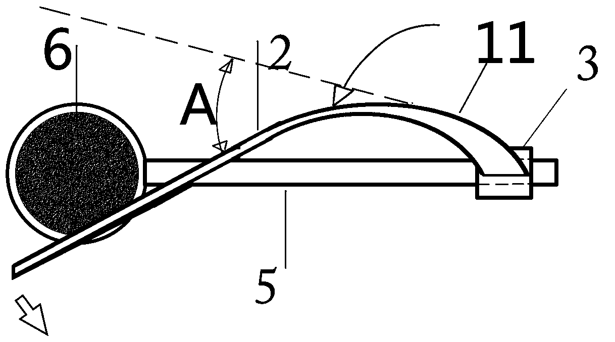 Metering method of balance metering container