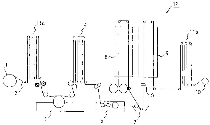 Process for producing polyester film