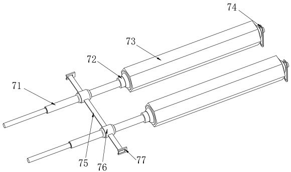 Lithium battery rolling splitting machine pole piece splitting edge dust removal method and device