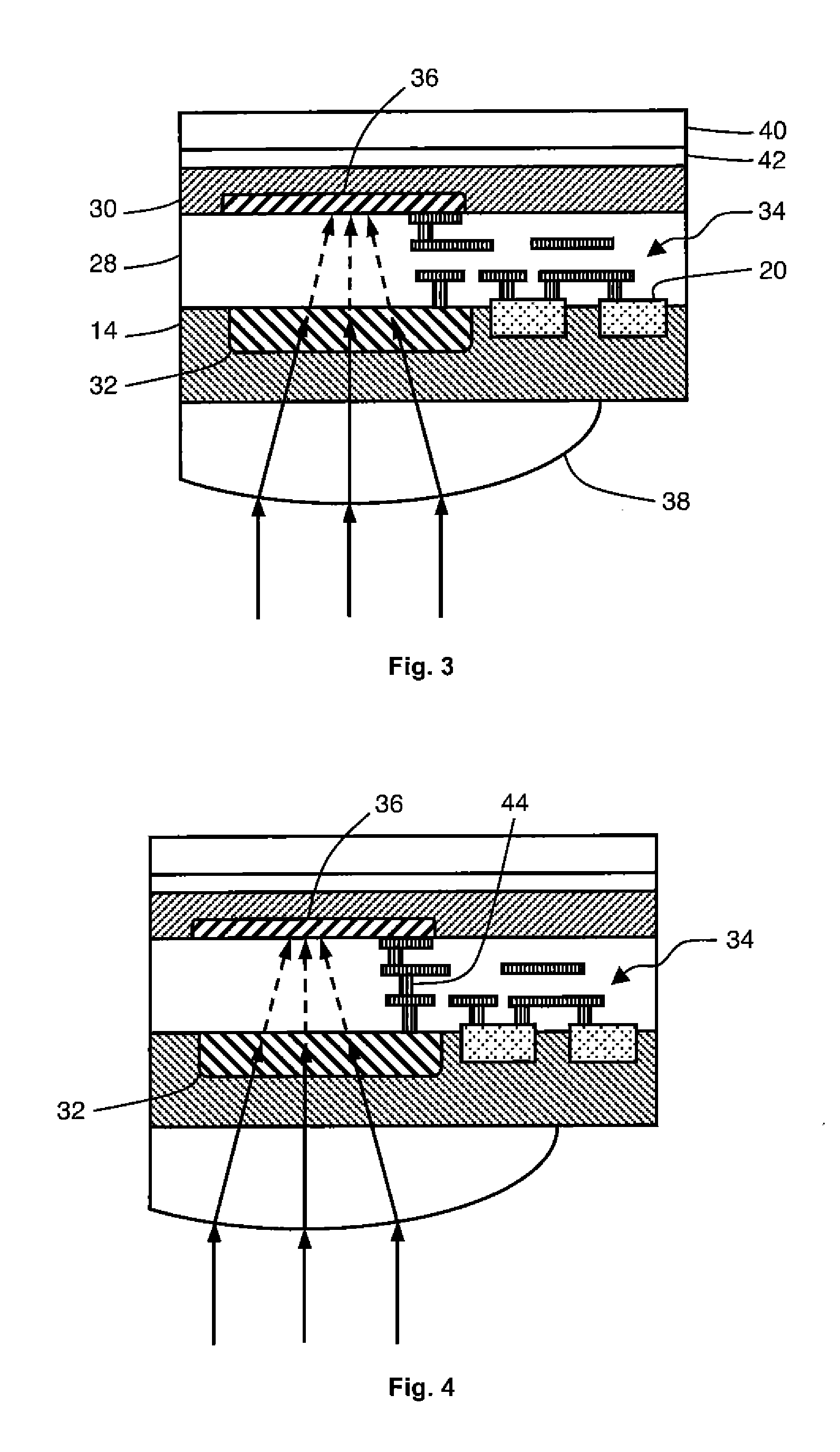 Visible and near-infrared radiation detector