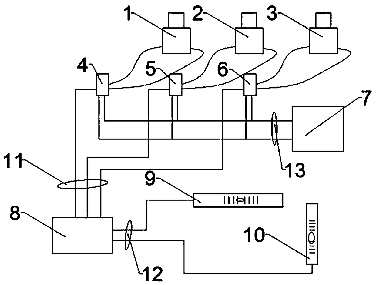 Numerical control machining machine tool special for field machining machine