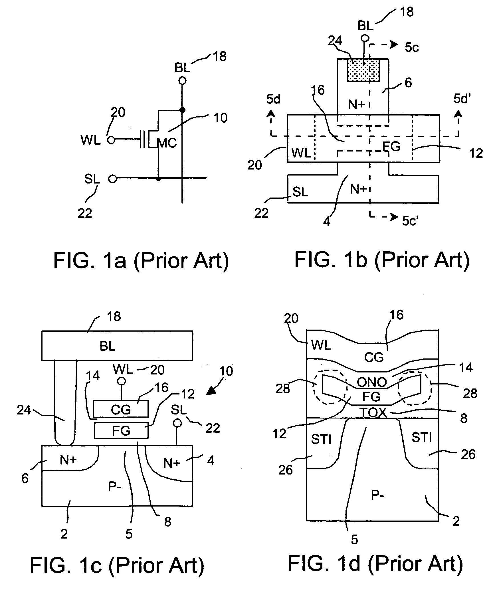 Novel monolithic, combo nonvolatile memory allowing byte, page and block write with no disturb and divided-well in the cell array using a unified cell structure and technology with a new scheme of decoder and layout