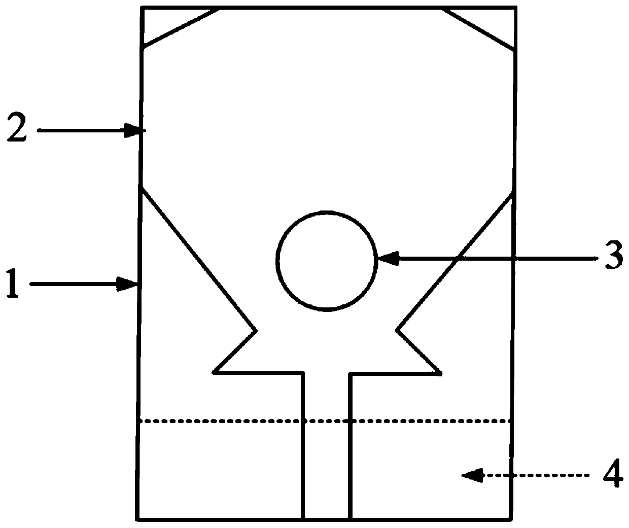 Double-frequency-band wearable antenna