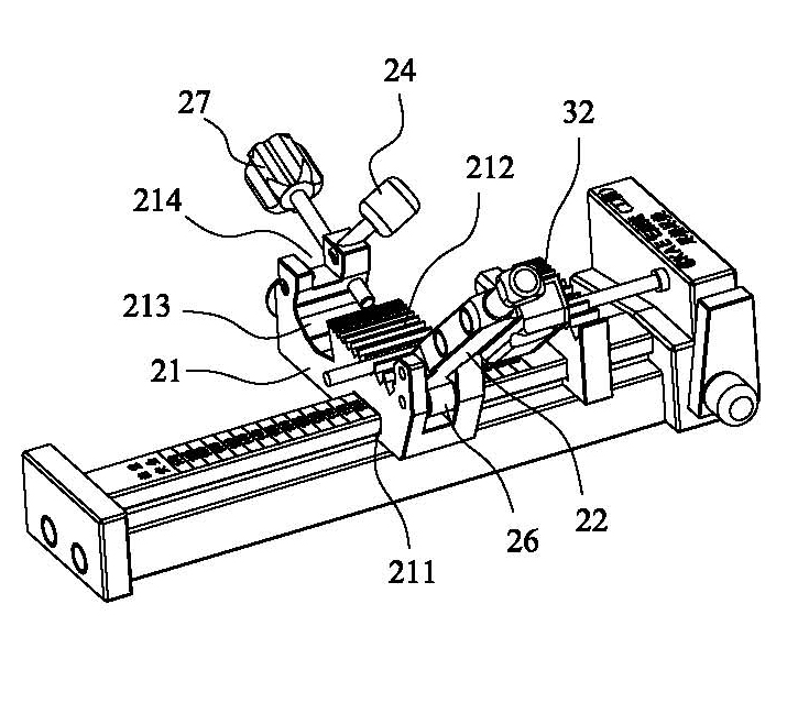 Special gripper for location on cutting of thimble