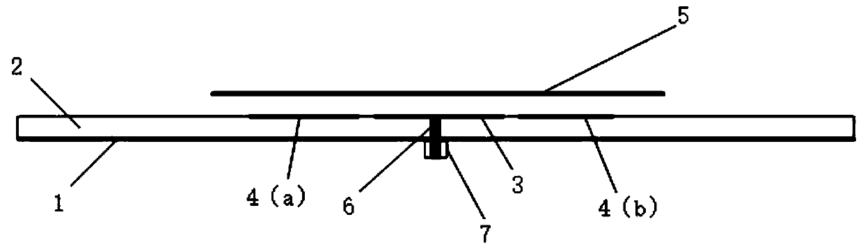 Patch antenna with broadband and filtering characteristics