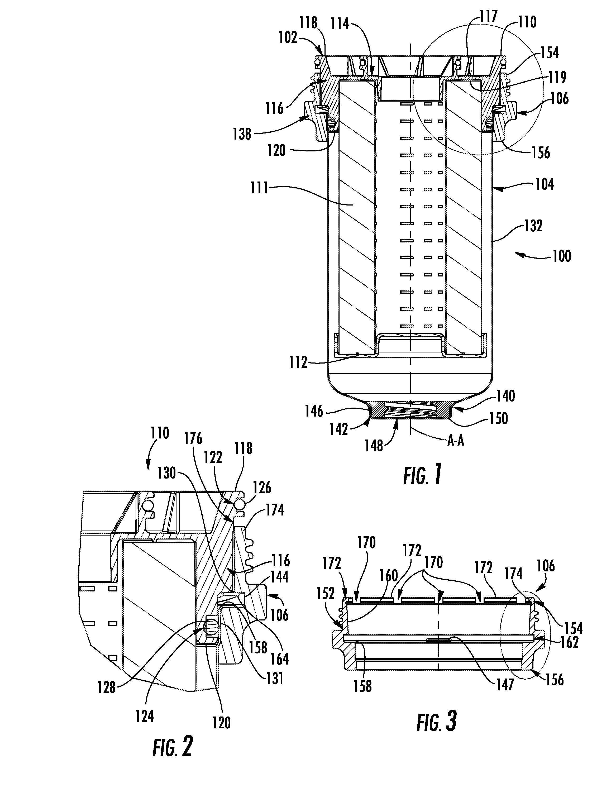 Fuel Filter Cartridge and Method of Construction Thereof