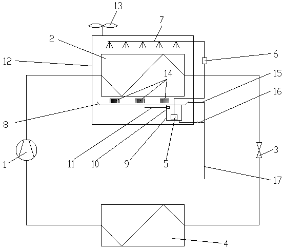 Household evaporative cooling type air conditioner with circulating water pump