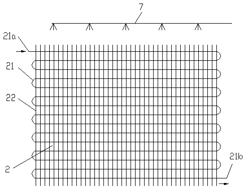 Household evaporative cooling type air conditioner with circulating water pump