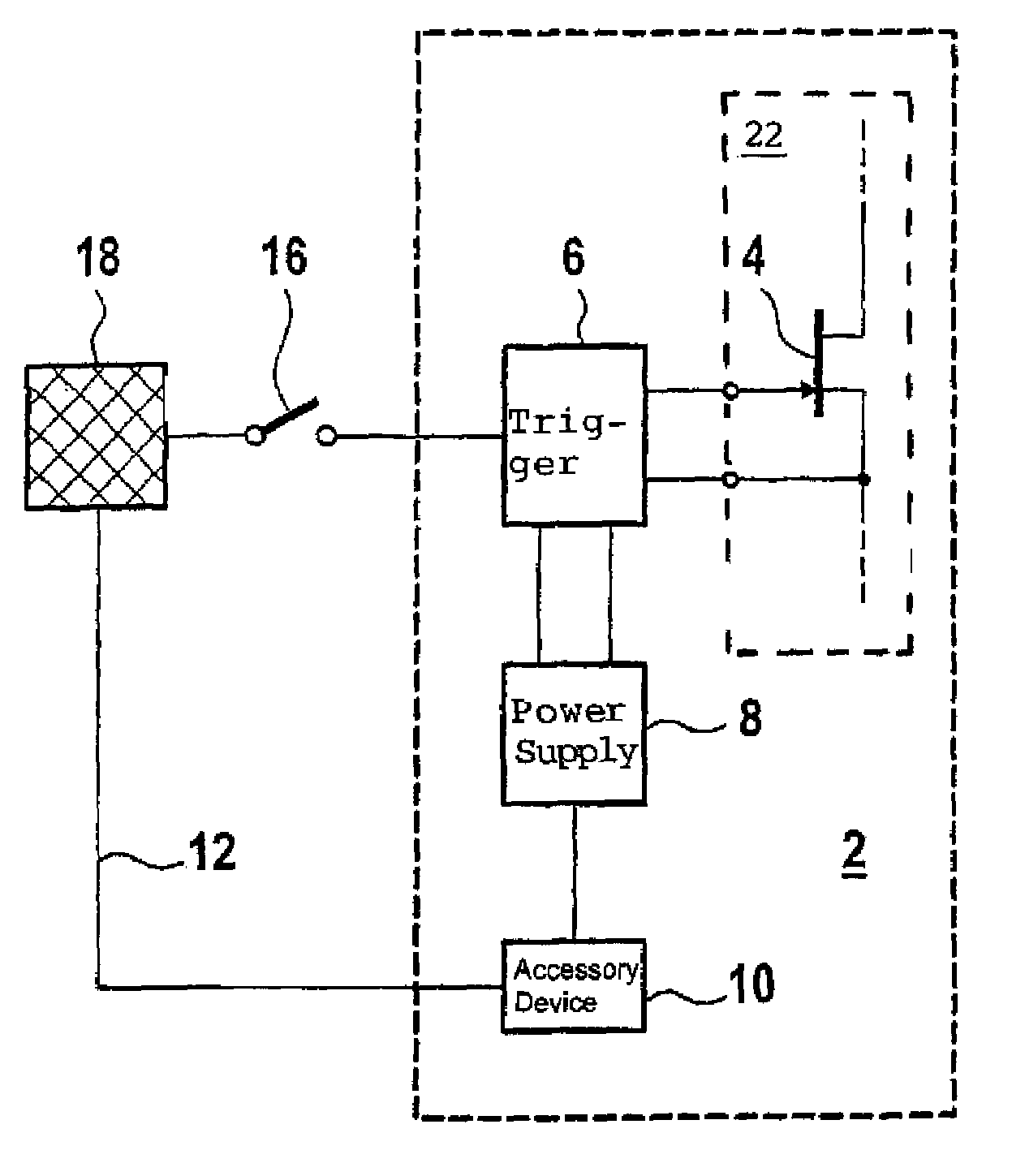 Electronic power circuit