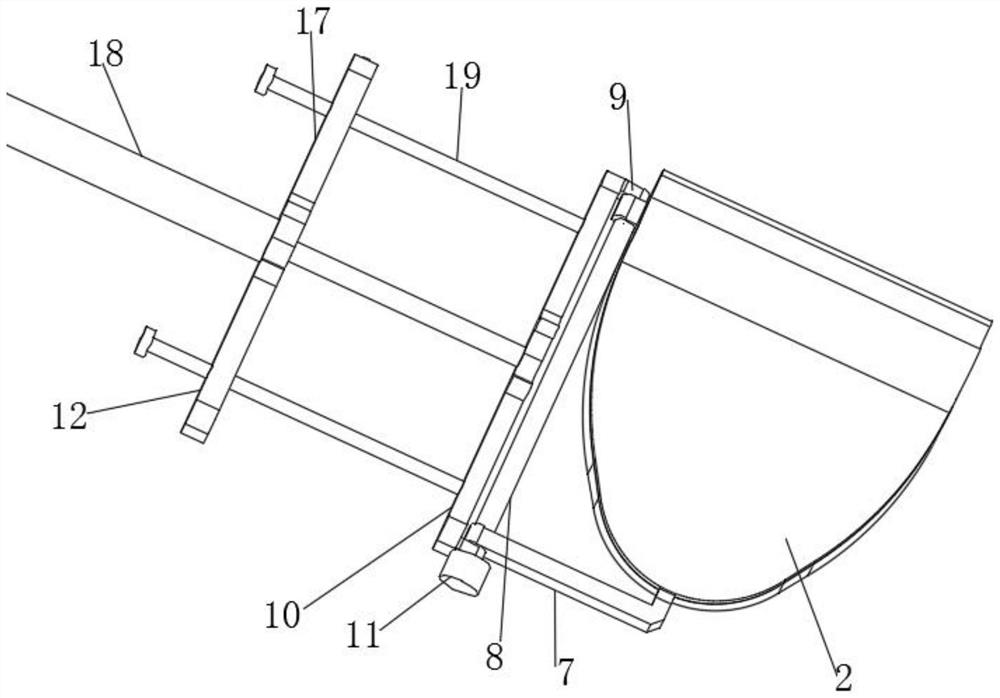 Self-adaptive feeding mechanism of robot flexible production line