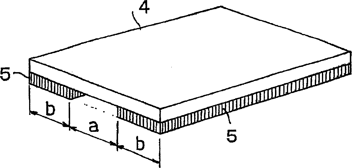 Imaging sensor mounting method and adhesive tape used thereby