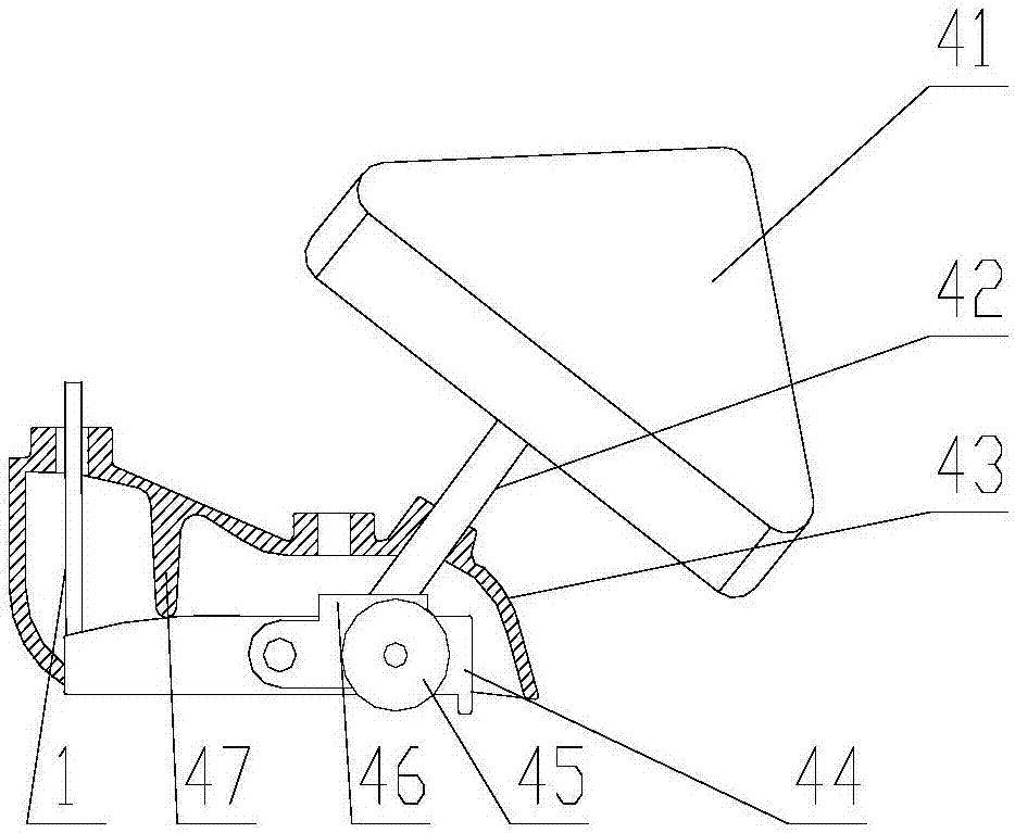 Wheelchair with novel brake devices