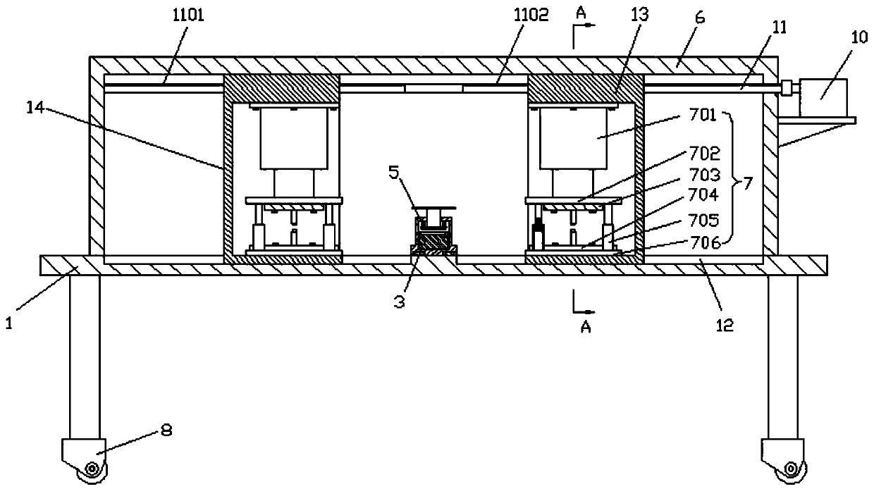 Bidirectional skin stripping device with adjustable length can having cutting function for data line