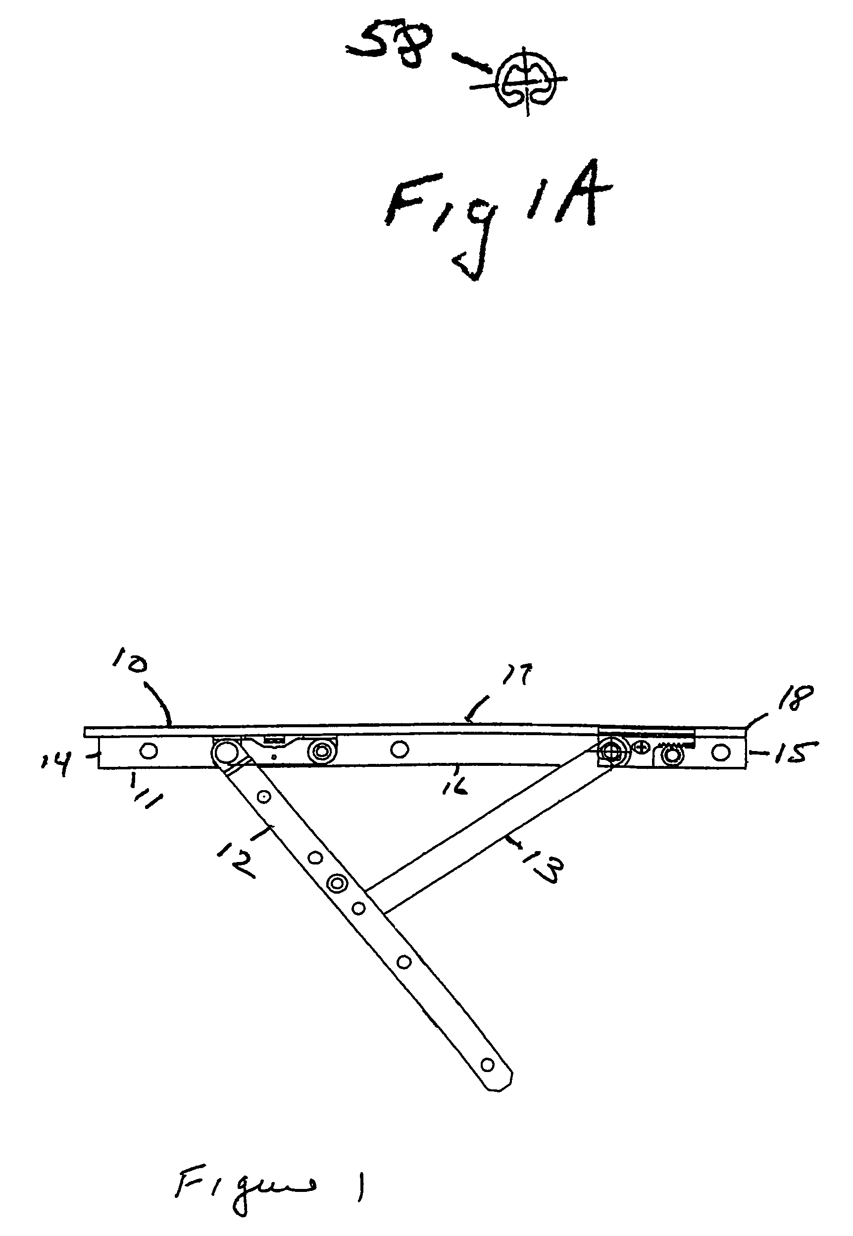 Casement window hinge