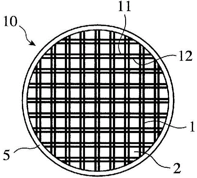 Ceramic honeycomb filter and manufacturing method thereof