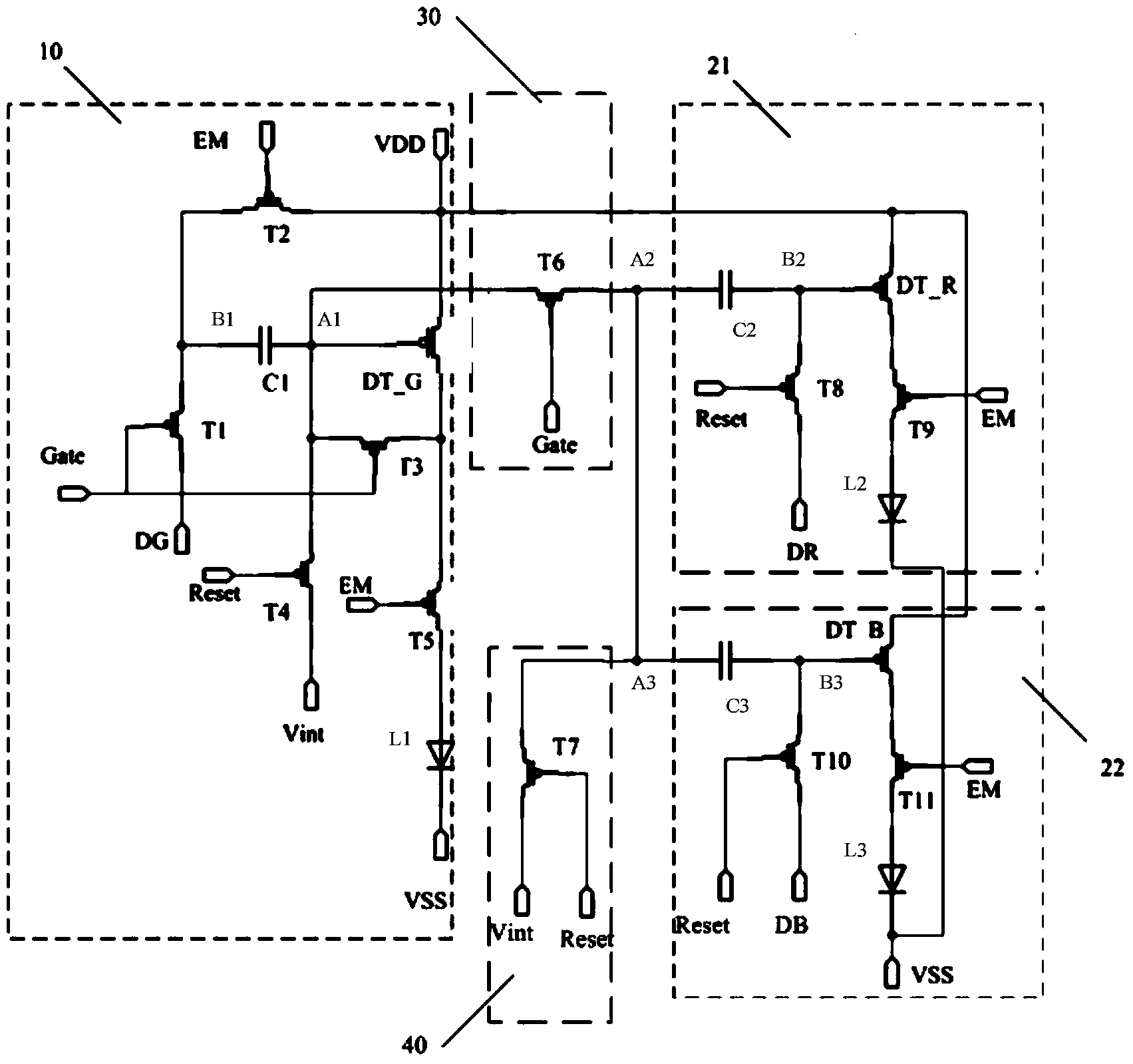 Pixel circuit, driving method and display device