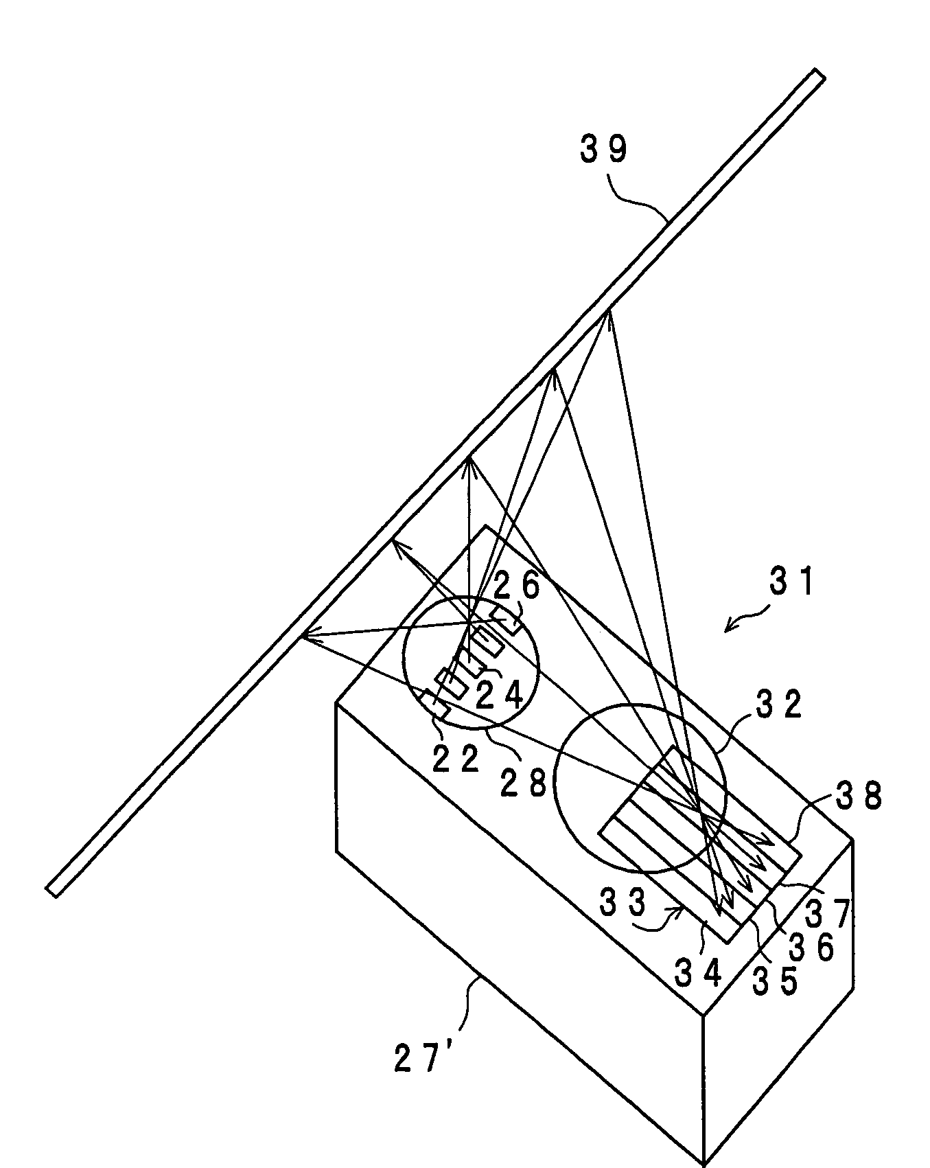 Multiple ranging apparatus