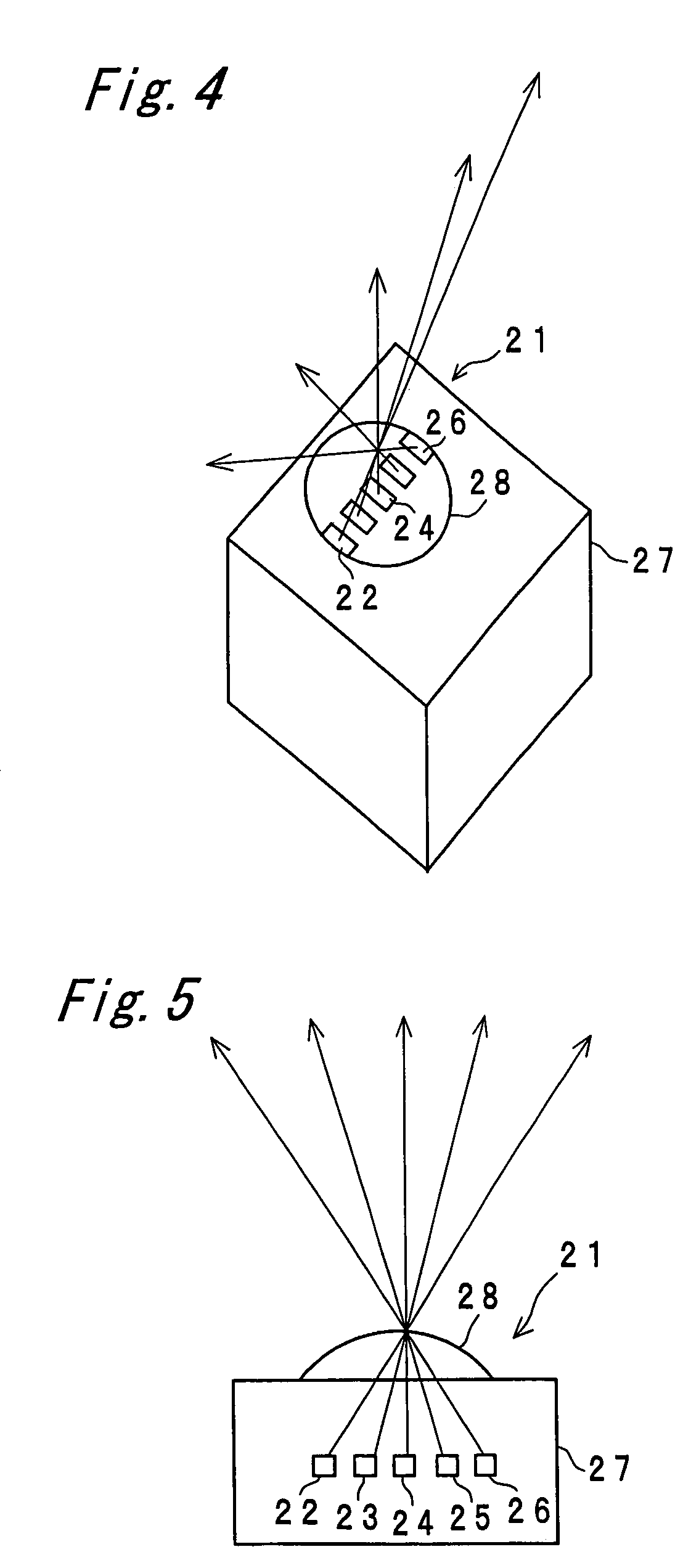 Multiple ranging apparatus