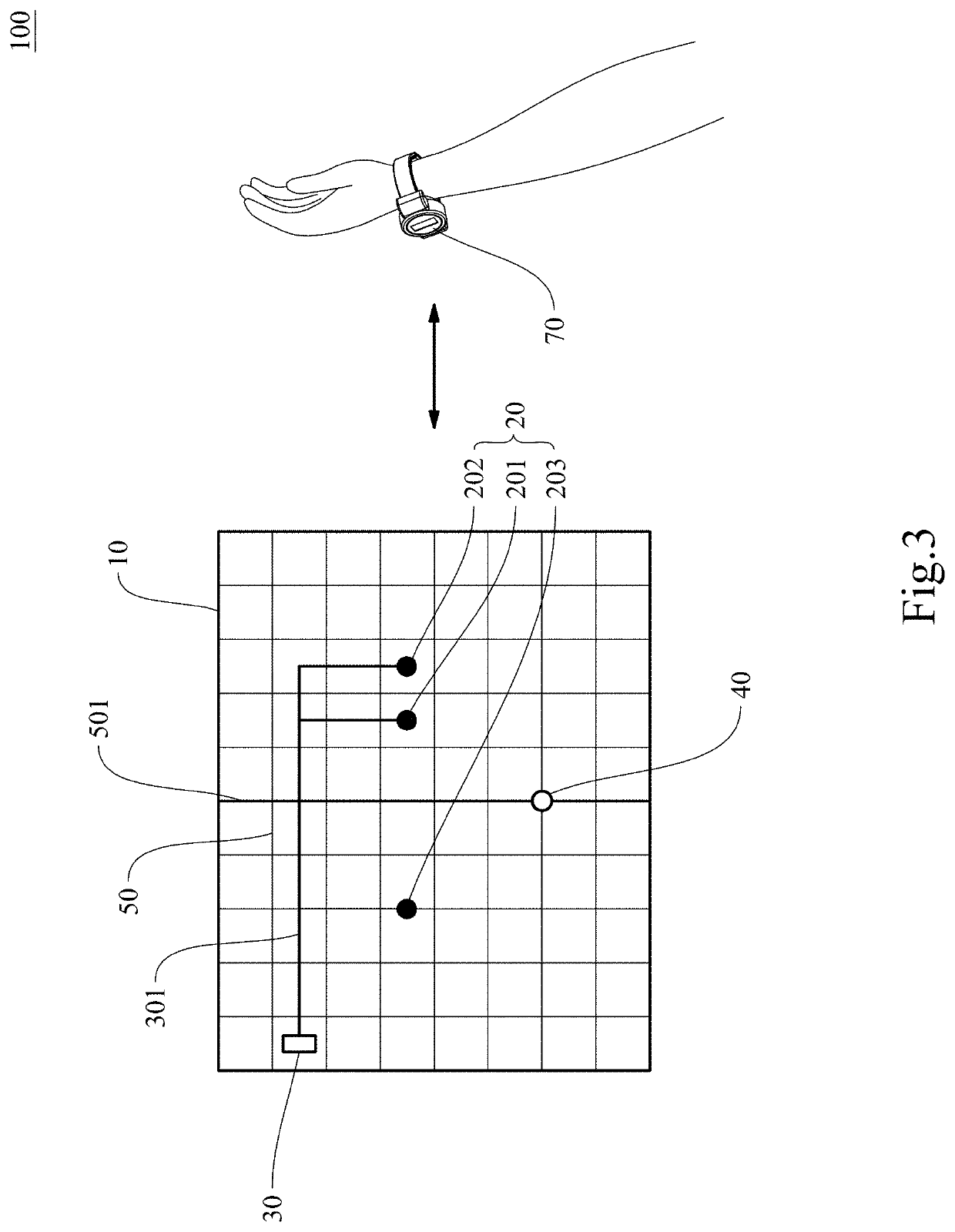 Electrocardographic monitoring device and blood pressure monitoring system using the same