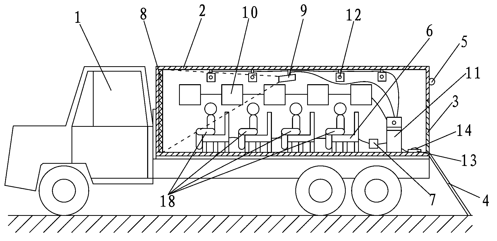 Vehicular kinetic image entertainment system