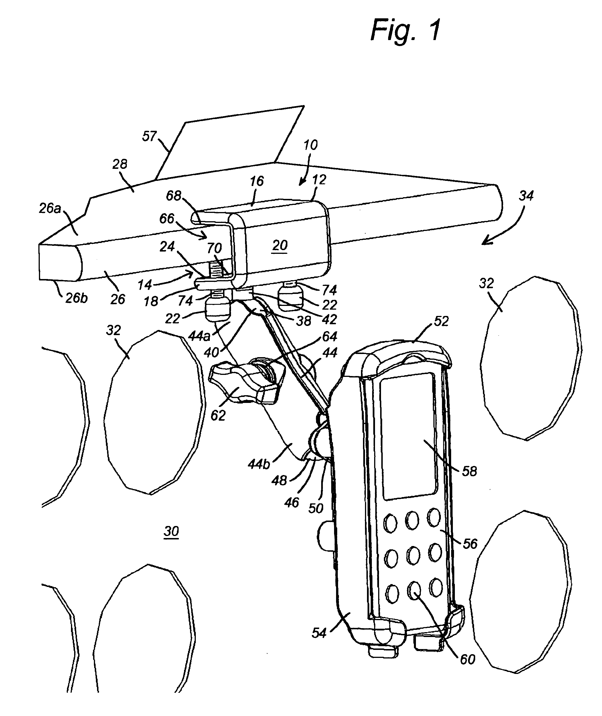 Portable aviation clamp