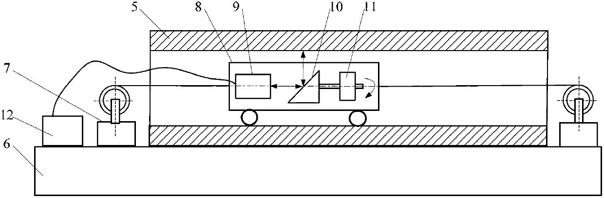 Device and method for detecting roundness and straightness of cylindrical holes by coaxial light