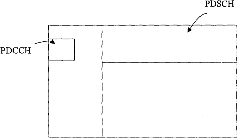 Method and system for transmitting public data based on physical downlink shared channel