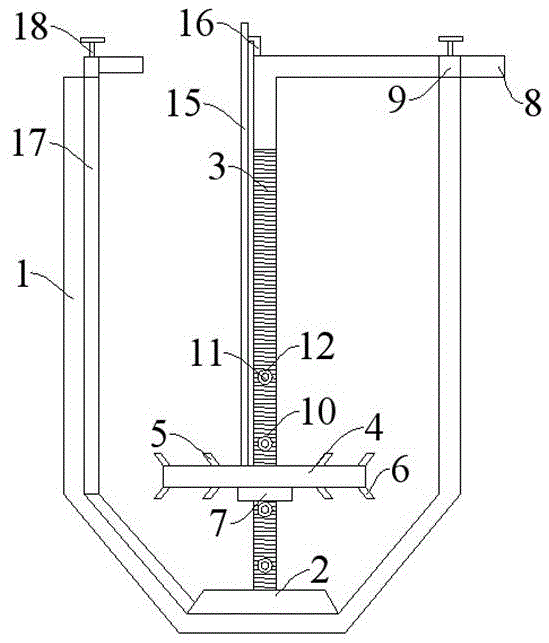 Infrared electric control grout making device used for mine filling station