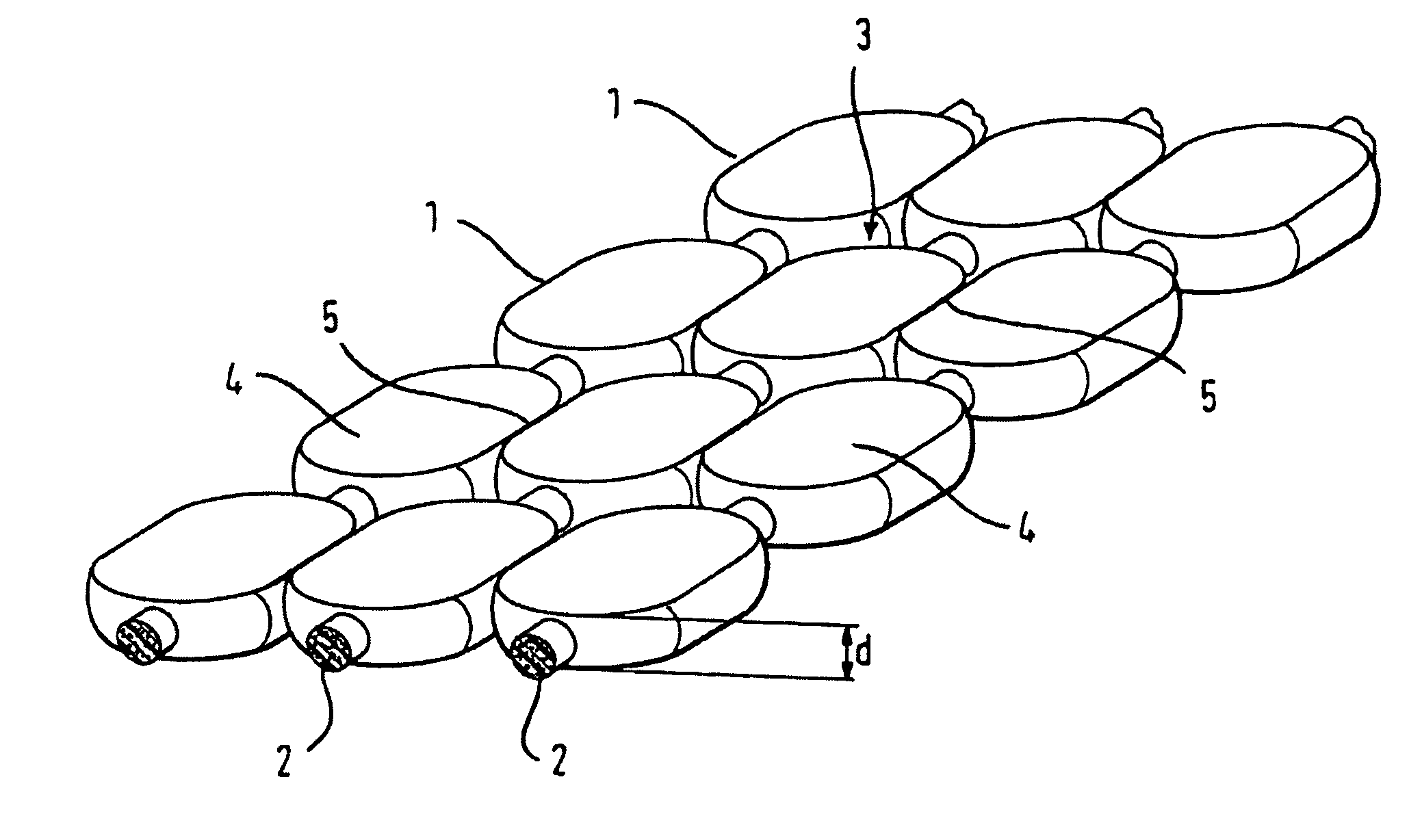 Covering having a burled structure