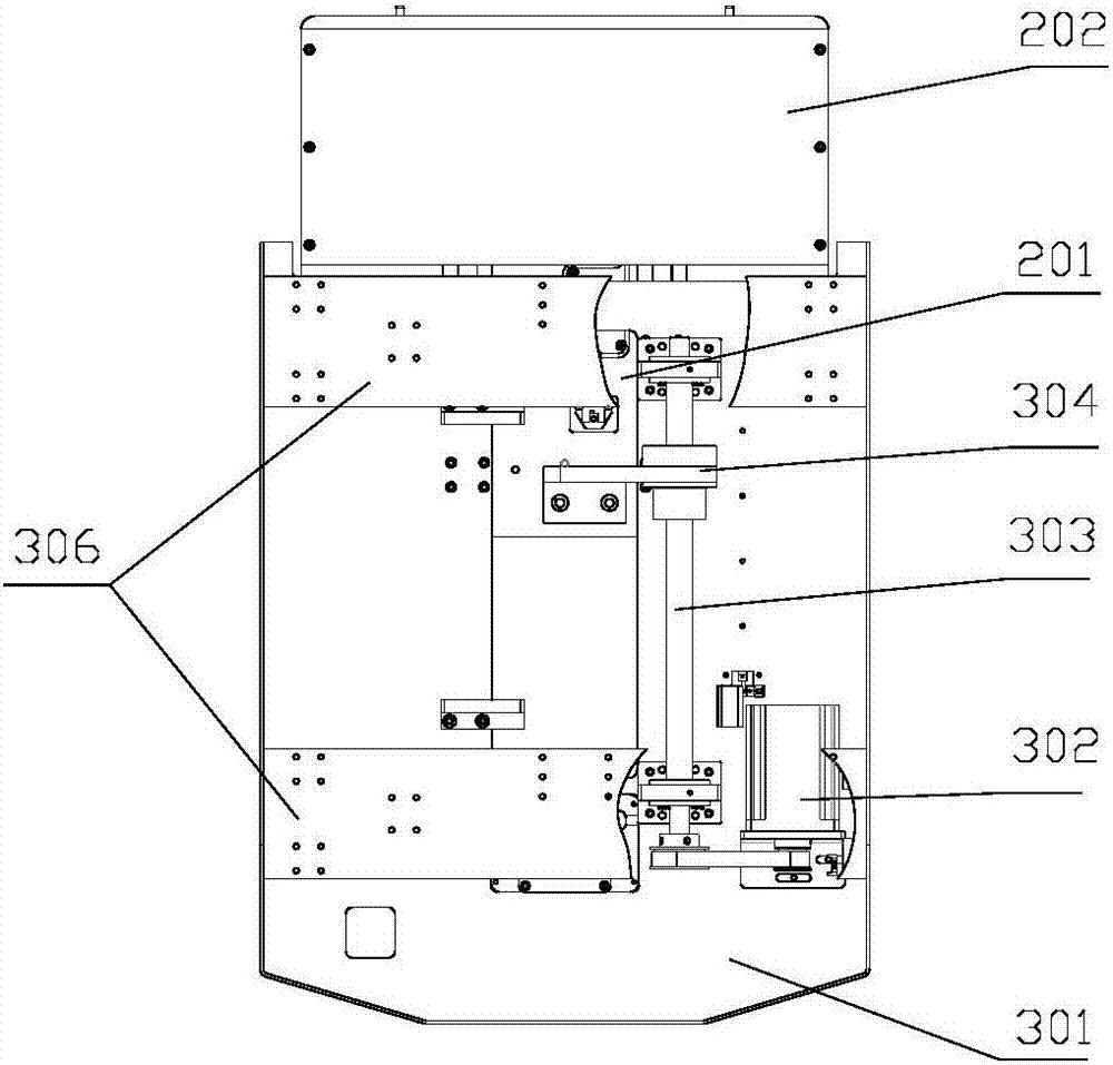 Wafer box transmission device