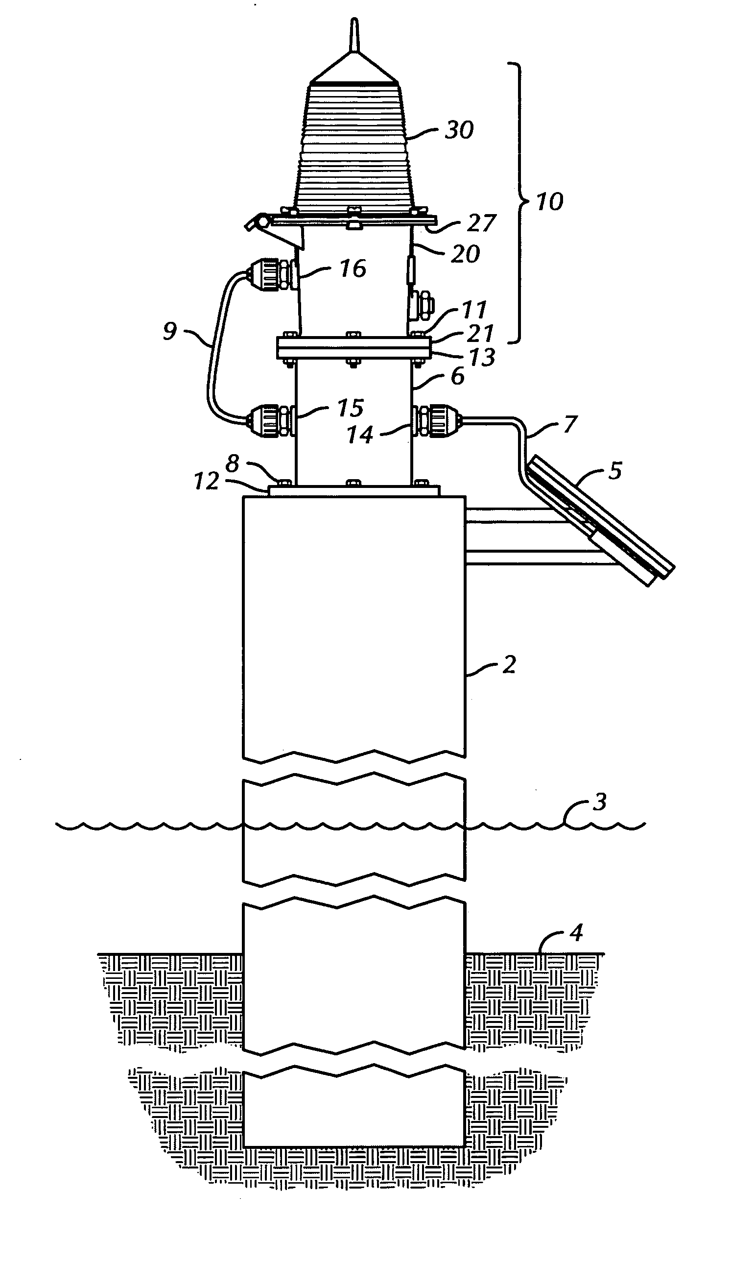 Variation of power levels within an LED array