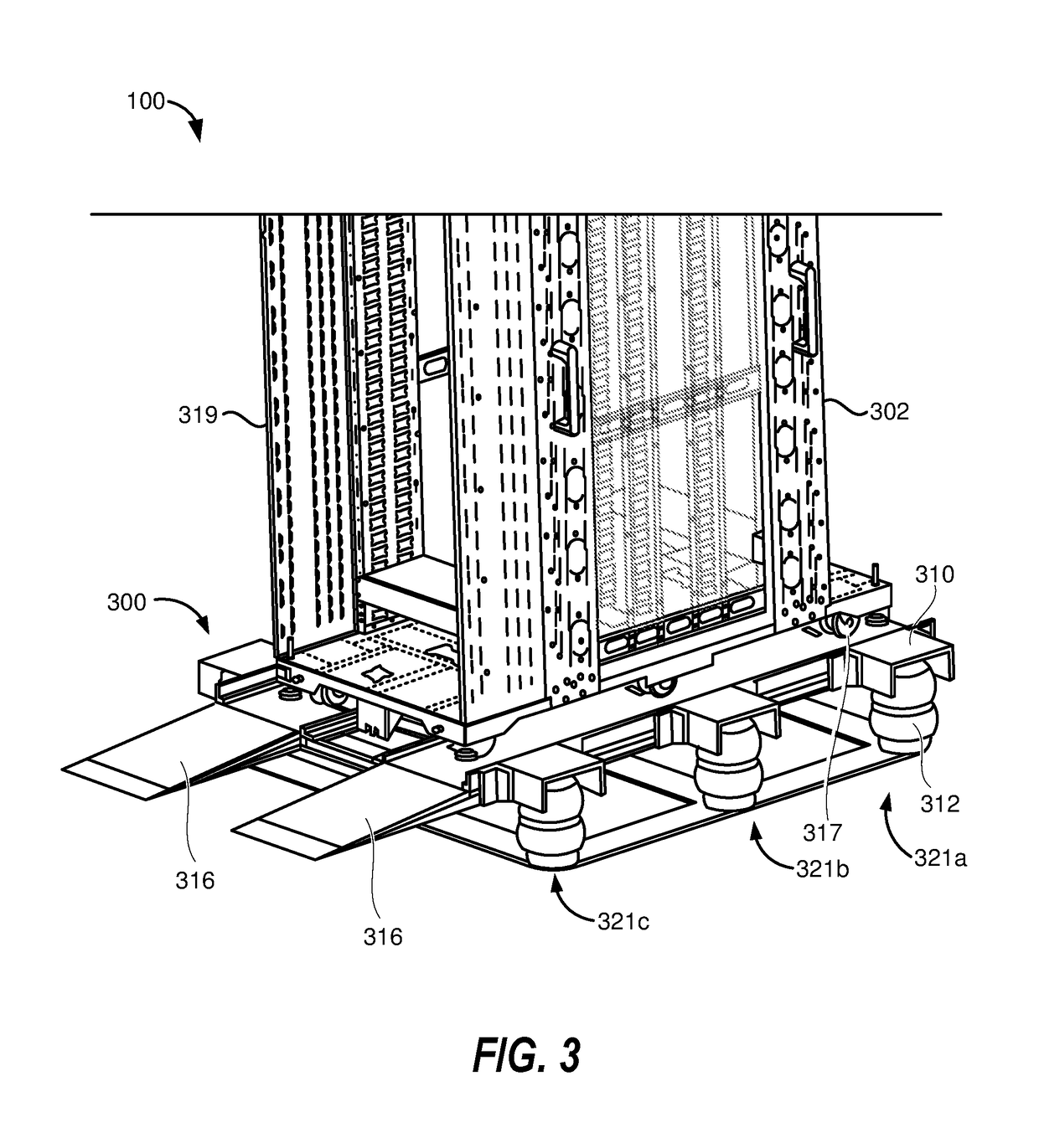 Transportation pallet and method for depalletizing load