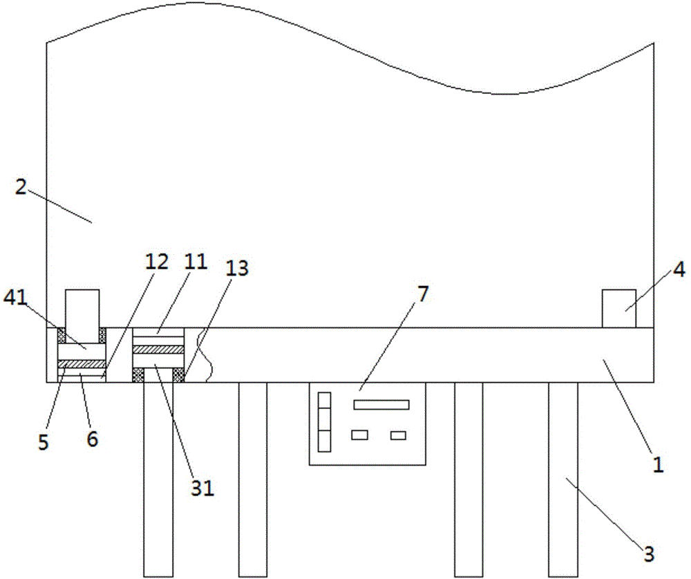 Intelligent electric network safe transmission electric pole tower