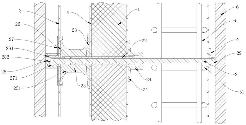 A modern low-rise prefabricated house structure and assembly method