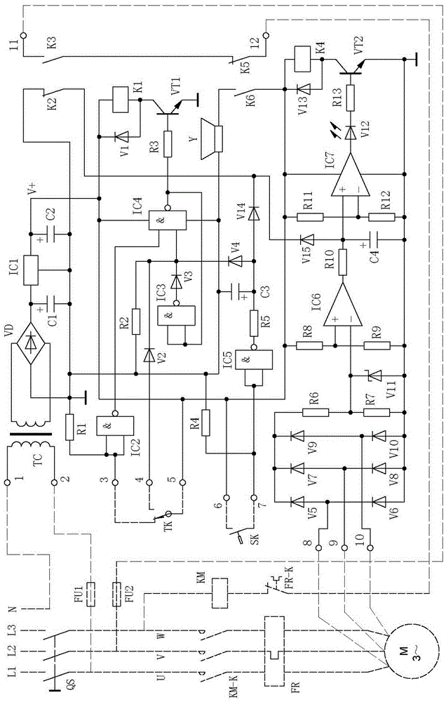 An intelligent control circuit of a geothermal heating system for agricultural greenhouses