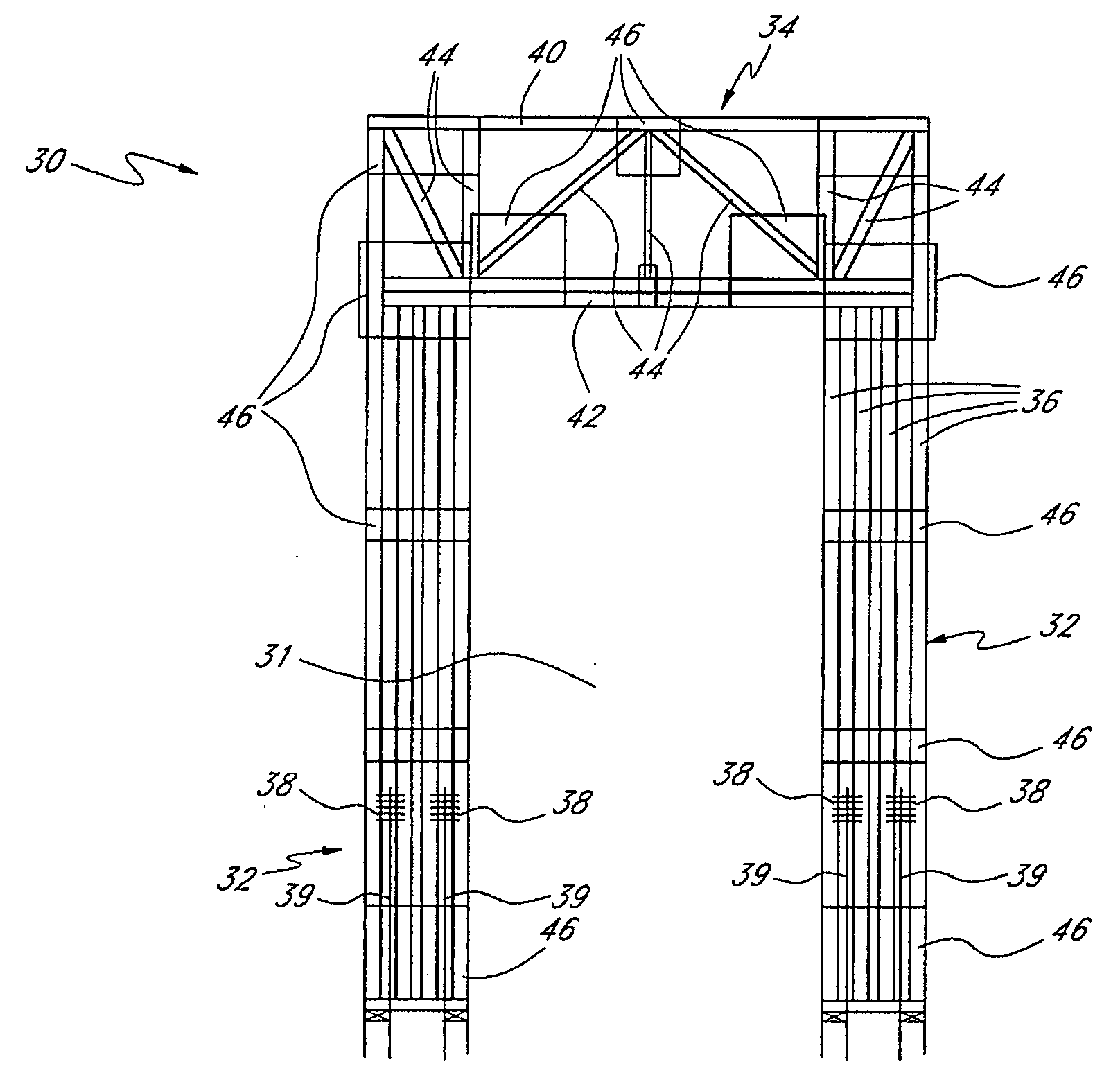 Load-resisting truss segments for buildings