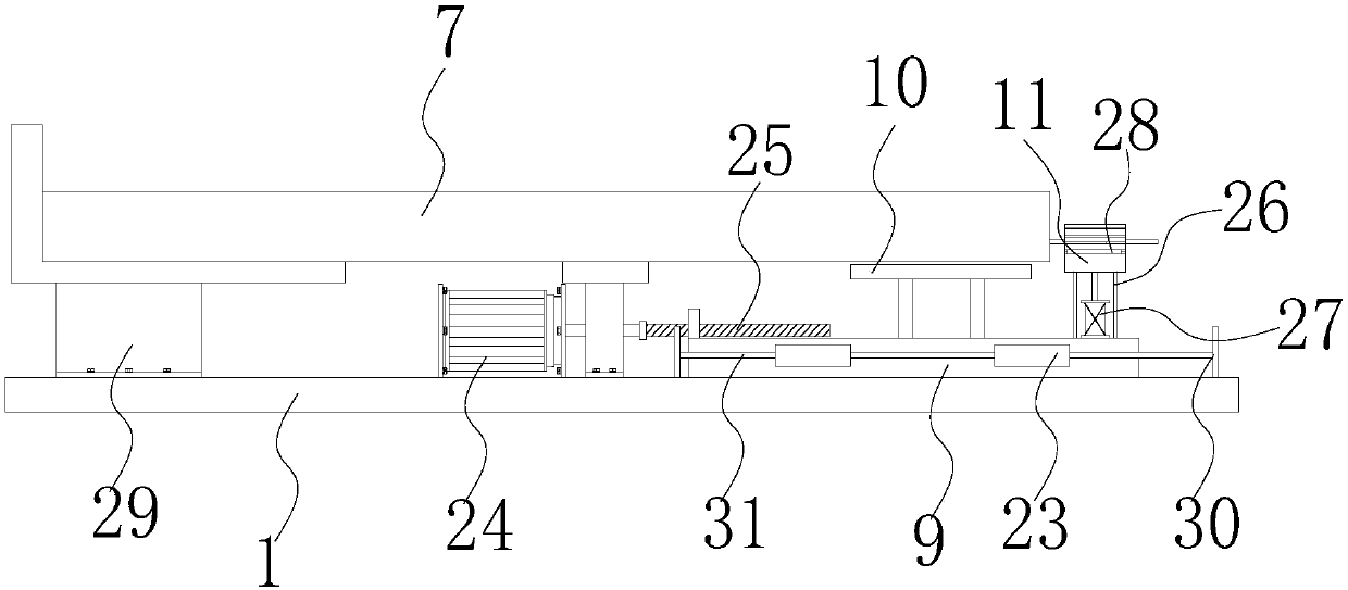 A rotor core winding processing device