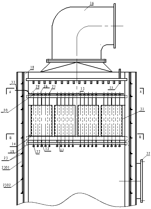 Demountable nonmetallic FRP electrostatic dust collection device suitable for automatic production