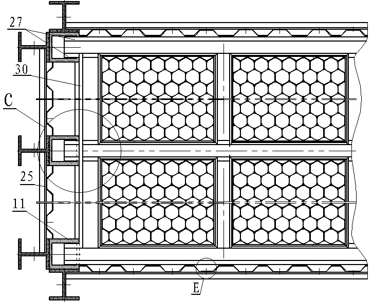 Demountable nonmetallic FRP electrostatic dust collection device suitable for automatic production