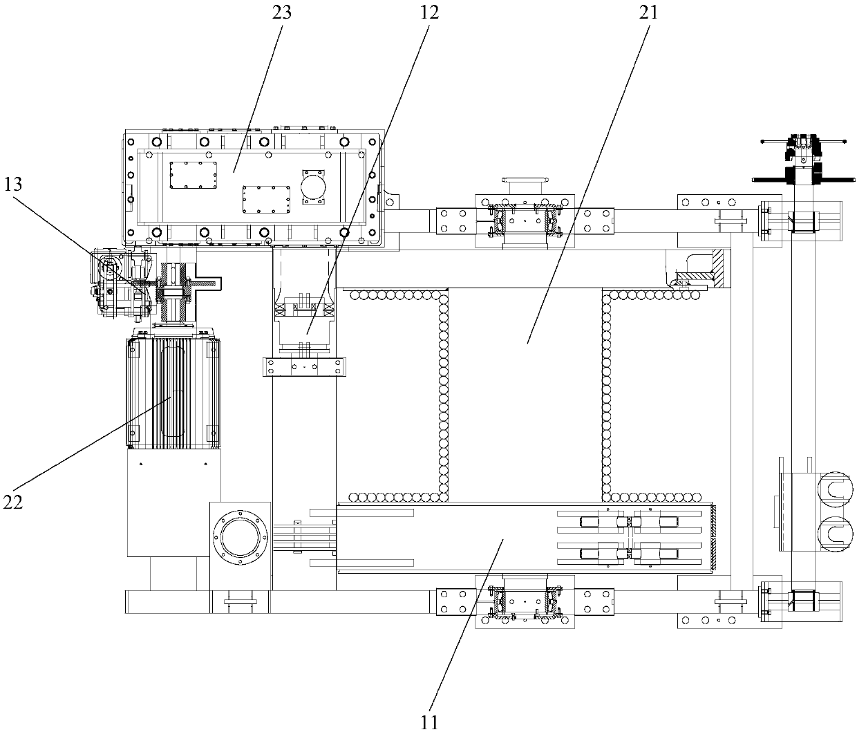 Winch emergency release device and control method thereof