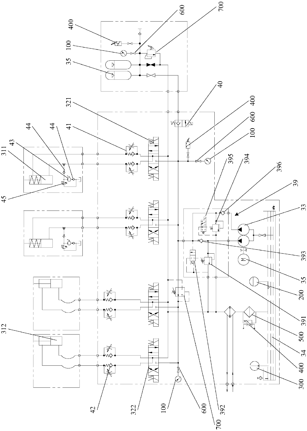 Winch emergency release device and control method thereof