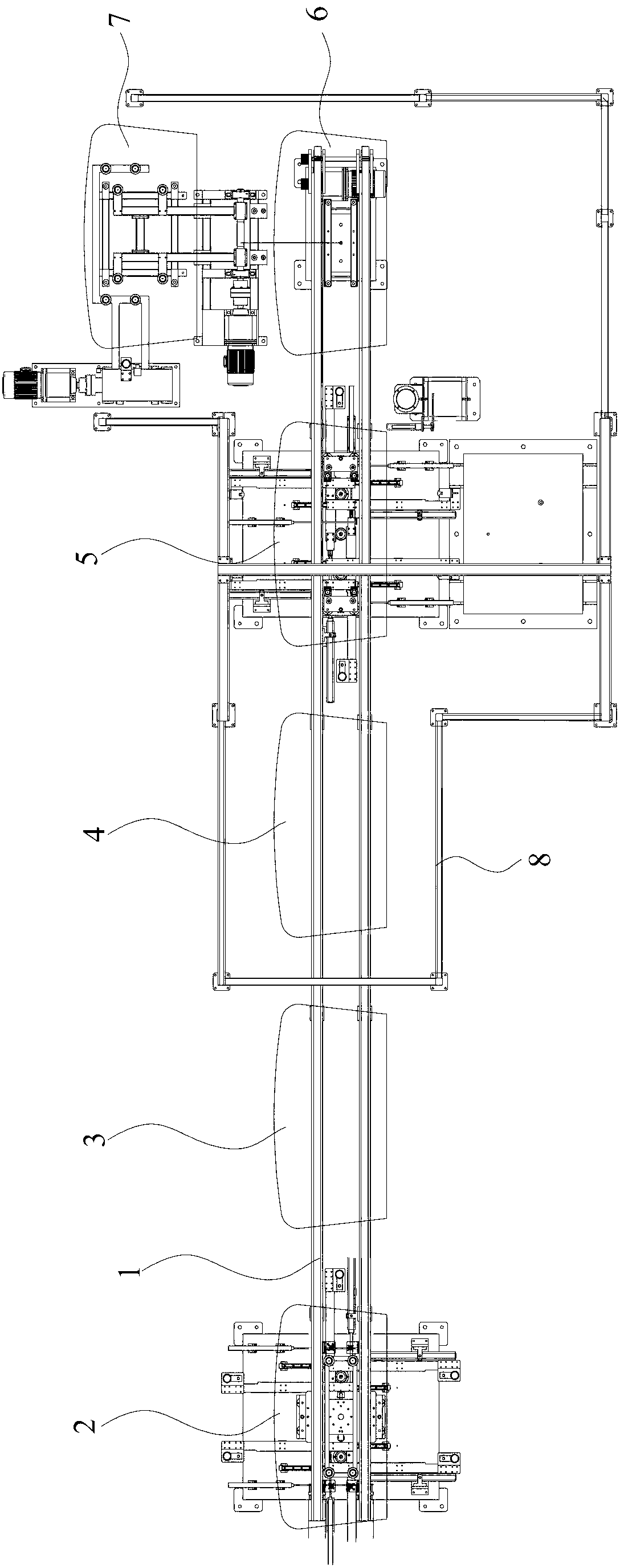 Automobile windshield glass rubber coating device