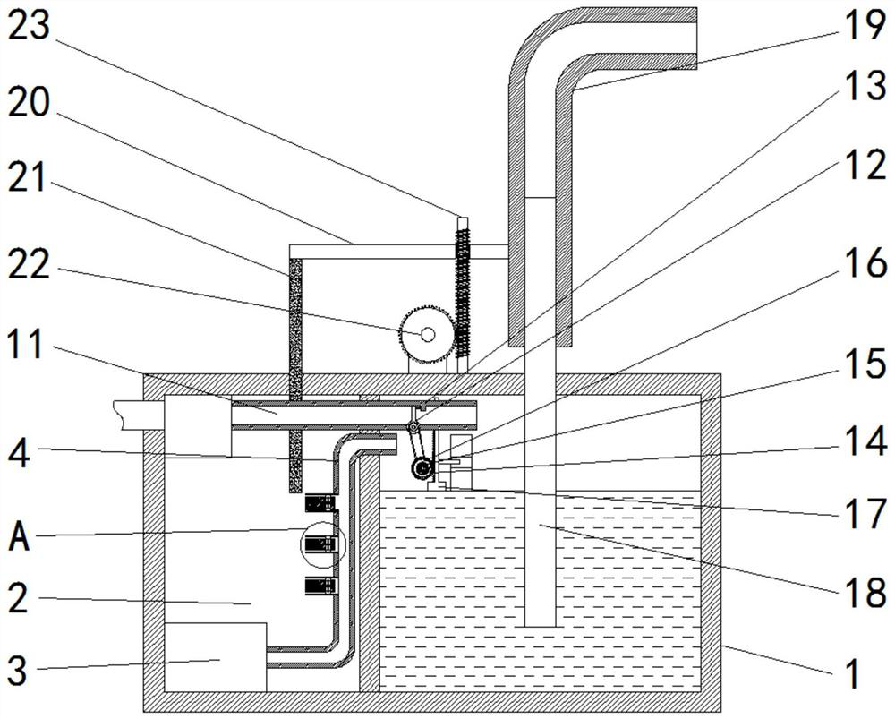 Agricultural irrigation equipment capable of improving water resource utilization rate by changing pressure intensity