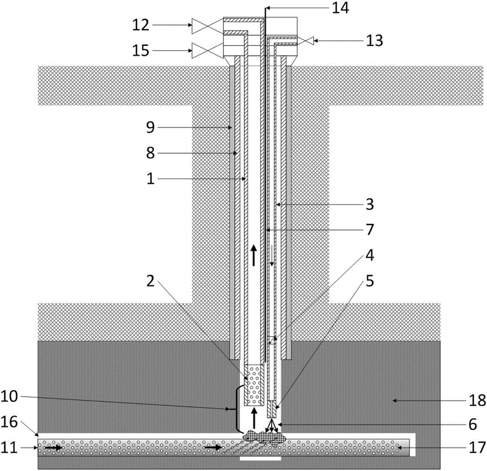 Withdrawal well equipment for underground coal gasification process and application of withdrawal well equipment